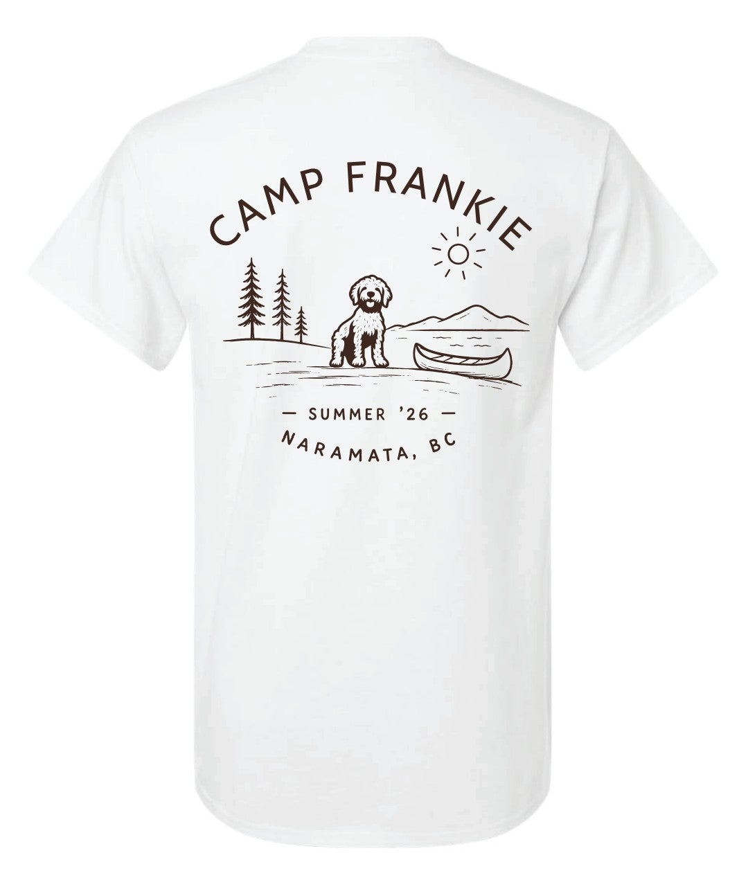 camp frankie's tee