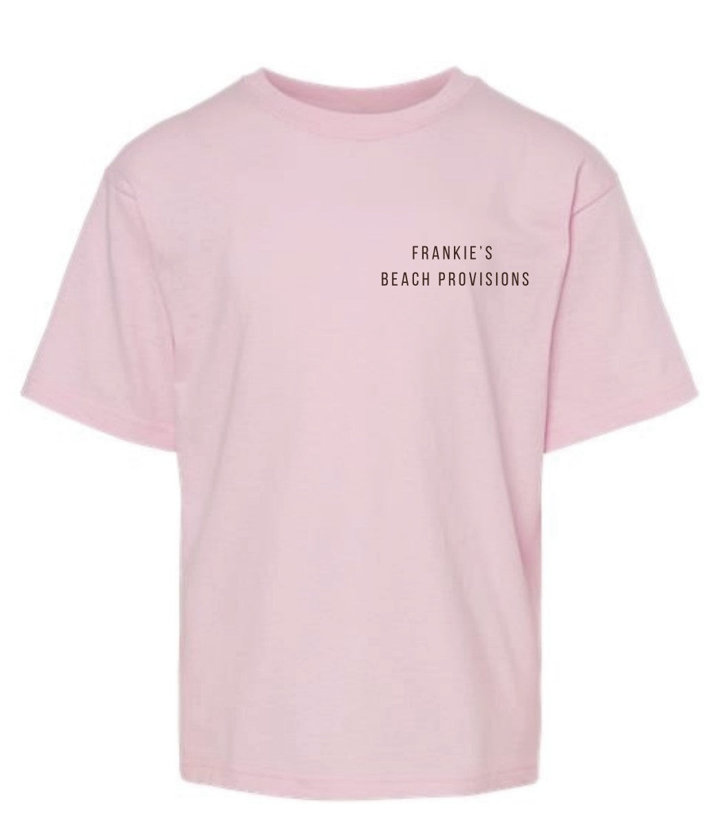 Camp Frankie - Kids Tee Pink