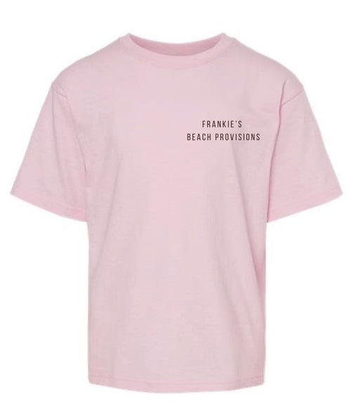 Camp Frankie - Kids Tee Pink